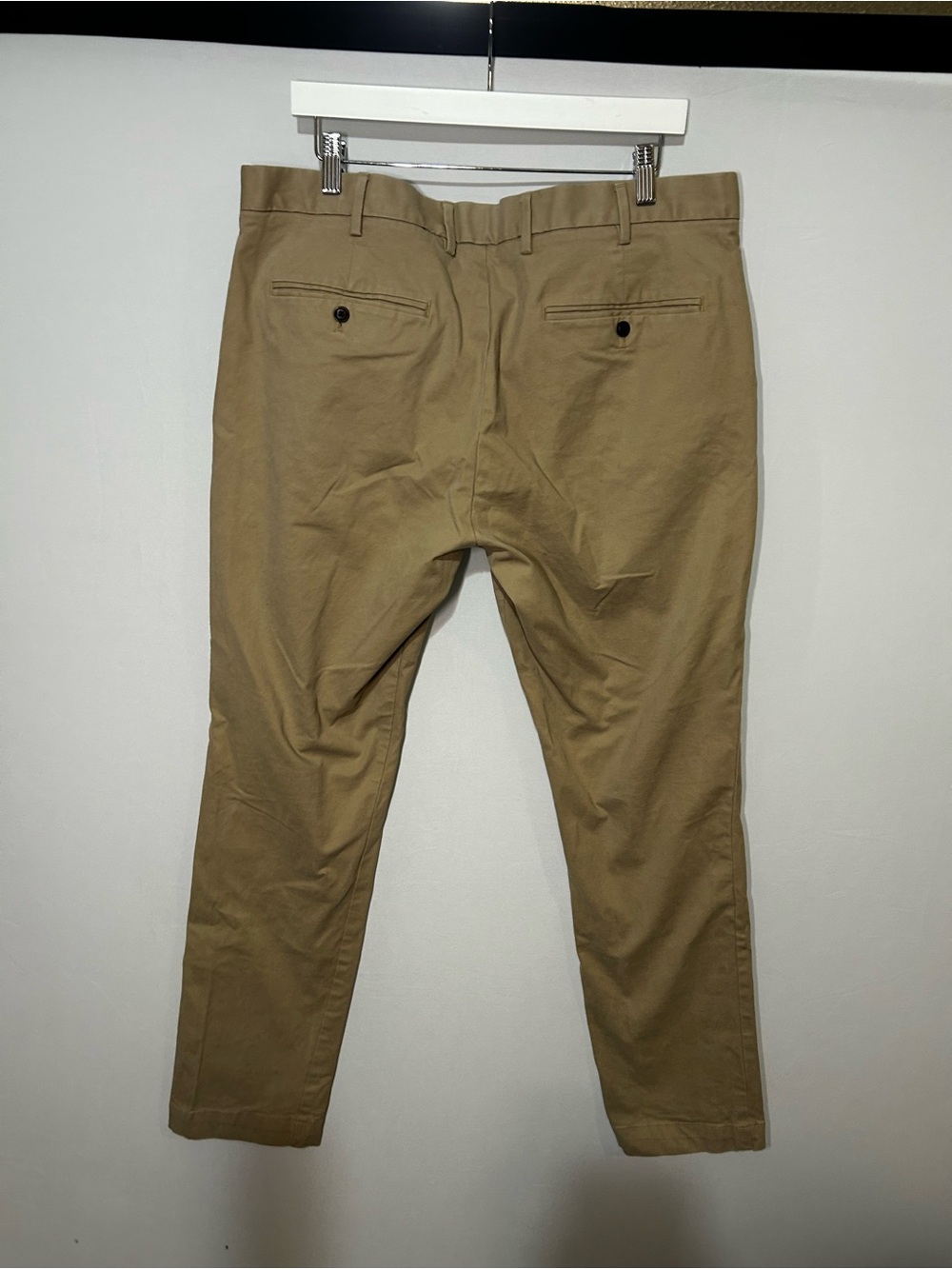 GAP Men’s Skinny Fit Khaki Chino Pants Tan 36x32 - Picture 4 of 5